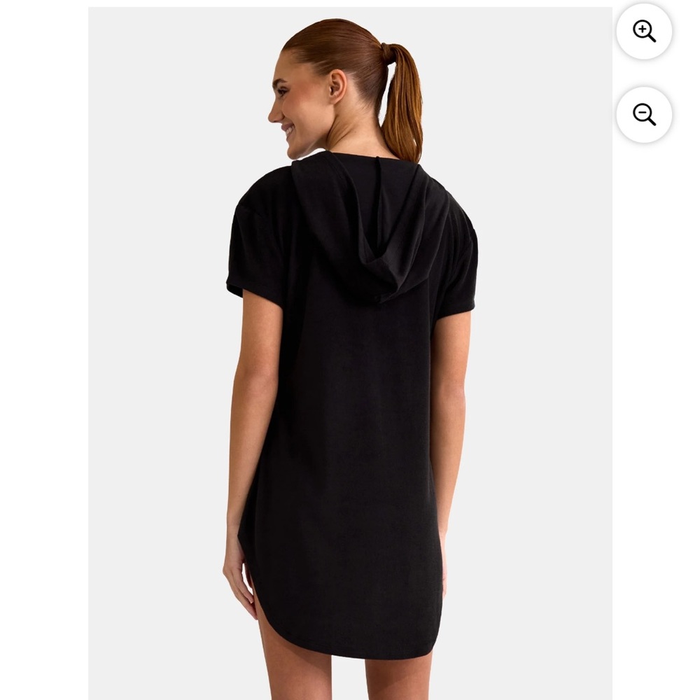 💛🖤 Time and Tru women’s plus size terry cloth swim cover up - Picture 3 of 5